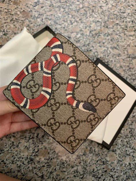 cheap gucci wallet replica|authentic gucci snake wallet.